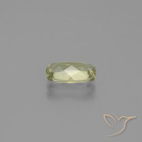Color-Change Diaspore Gemstone in 8.6 x 5.2 mm Size for Sale, Color-Change Diaspore Stone in Light Yellow Color