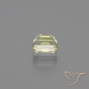 Color-Change Diaspore Gemstone in 5.6 x 4.3 mm Size for Sale, Color-Change Diaspore Stone in Very Pale Yellow Color