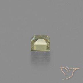 Color-Change Diaspore Gemstone in 4.6 x 4.4 mm Size for Sale, Color-Change Diaspore Stone in Light Yellow Color