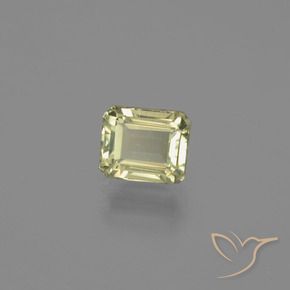 0.94 ct Yellow Color-Change Diaspore Stone, Natural Color-Change Diaspore in Octagon Facet Shape for Sale