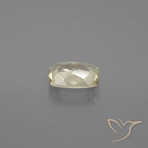 Color-Change Diaspore Gemstone in 7.7 x 5.3 mm Size for Sale, Color-Change Diaspore Stone in Very Light Yellow Color