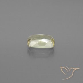 Color-Change Diaspore Gemstone in 8 x 5 mm (calibrated) Size for Sale, Color-Change Diaspore Stone in Yellow Beige Color