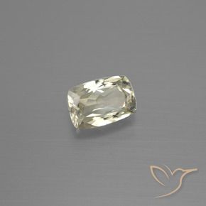1.11 ct Yellow Color-Change Diaspore Stone, Natural Color-Change Diaspore in Cushion-Cut Shape for Sale