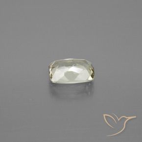Color-Change Diaspore Gemstone in 7.5 x 5.1 mm Size for Sale, Color-Change Diaspore Stone in Light Yellow Color