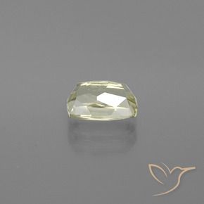 Color-Change Diaspore Gemstone in 7 x 5 mm (calibrated) Size for Sale, Color-Change Diaspore Stone in Very Light Yellow Color
