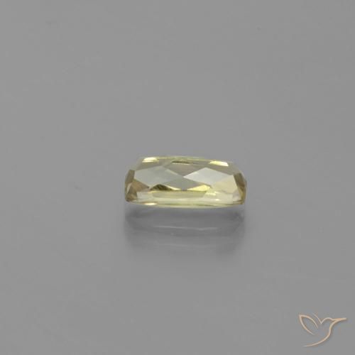 Color-Change Diaspore Gemstone in 9.5 x 4.8 mm Size for Sale, Color-Change Diaspore Stone in Light Yellow Color