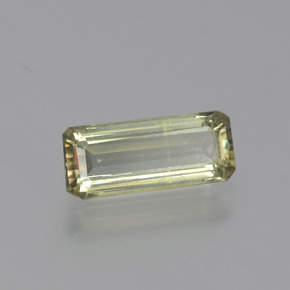 1.62 ct Yellow Color-Change Diaspore Stone, Natural Color-Change Diaspore in Octagon Facet Shape for Sale