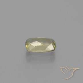 Color-Change Diaspore Gemstone in 8 x 5 mm (calibrated) Size for Sale, Color-Change Diaspore Stone in Brownish Yellow Color