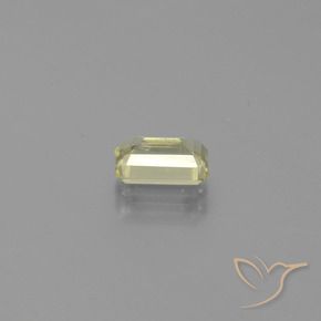 Color-Change Diaspore Gemstone in 7.3 x 4.7 mm Size for Sale, Color-Change Diaspore Stone in Light Yellow Color