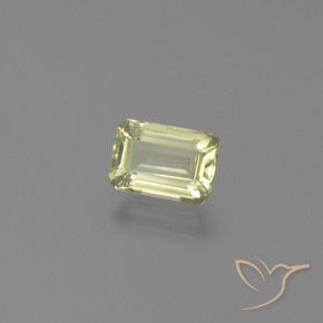 1.18 ct Yellow Color-Change Diaspore Stone, Natural Color-Change Diaspore in Octagon Facet Shape for Sale