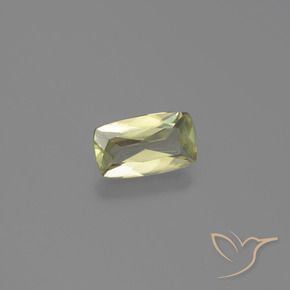 1.06 ct Yellow Color-Change Diaspore Stone, Natural Color-Change Diaspore in Cushion-Cut Shape for Sale