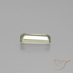 Color-Change Diaspore Gemstone in 10.1 x 3.9 mm Size for Sale, Color-Change Diaspore Stone in Very Light Yellow Color
