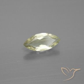 0.92 ct Yellow Color-Change Diaspore Stone, Natural Color-Change Diaspore in Marquise Facet Shape for Sale