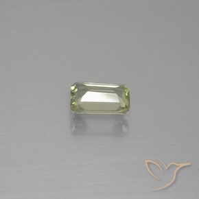 Color-Change Diaspore Gemstone in 7 x 5 mm (calibrated) Size for Sale, Color-Change Diaspore Stone in Brownish Yellow Color