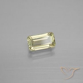 0.94 ct Yellow Color-Change Diaspore Stone, Natural Color-Change Diaspore in Octagon Facet Shape for Sale
