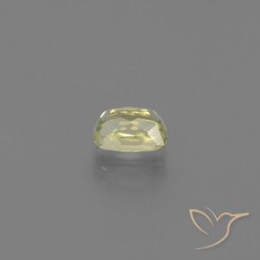 Color-Change Diaspore Gemstone in 7 x 5 mm (calibrated) Size for Sale, Color-Change Diaspore Stone in Yellow Green Color