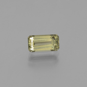 1.60 ct Yellow Color-Change Diaspore Stone, Natural Color-Change Diaspore in Octagon Facet Shape for Sale