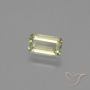 1.17 ct Yellow Color-Change Diaspore Stone, Natural Color-Change Diaspore in Octagon Facet Shape for Sale