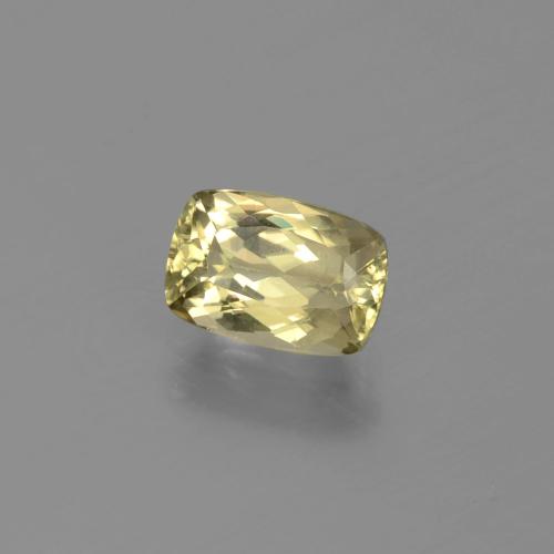 1.28 ct Yellow Color-Change Diaspore Stone, Natural Color-Change Diaspore in Cushion-Cut Shape for Sale