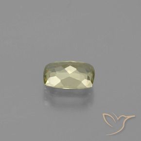 Color-Change Diaspore Gemstone in 7.3 x 5.2 mm Size for Sale, Color-Change Diaspore Stone in Very Light Yellow Color