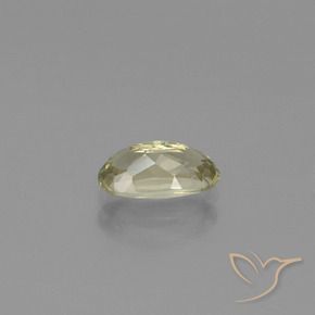 Color-Change Diaspore Gemstone in 8.2 x 4.5 mm Size for Sale, Color-Change Diaspore Stone in Light Yellow Color