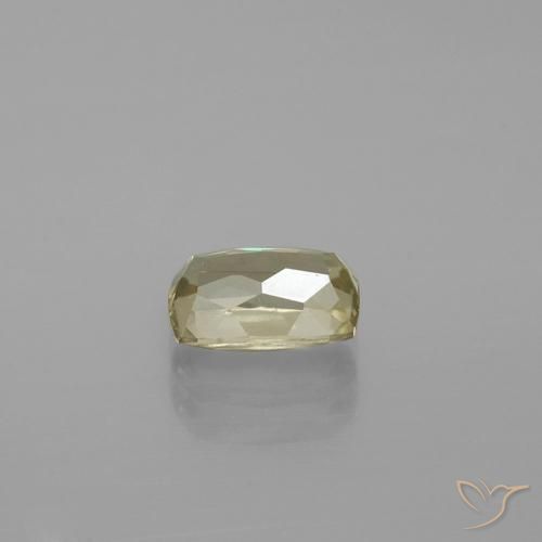 Color-Change Diaspore Gemstone in 7 x 5 mm (calibrated) Size for Sale, Color-Change Diaspore Stone in Medium Yellow Color