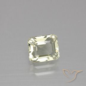1.19 ct Yellow Color-Change Diaspore Stone, Natural Color-Change Diaspore in Octagon Facet Shape for Sale