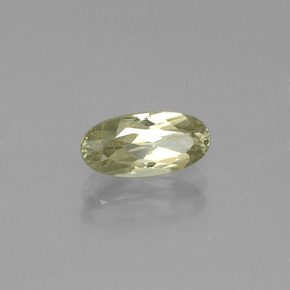 1.36 ct Yellow Color-Change Diaspore Stone, Natural Color-Change Diaspore in Oval Facet Shape for Sale