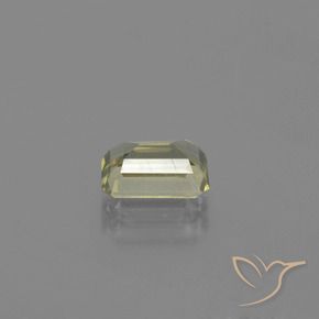 Color-Change Diaspore Gemstone in 7 x 4.7 mm Size for Sale, Color-Change Diaspore Stone in Brownish Yellow Color
