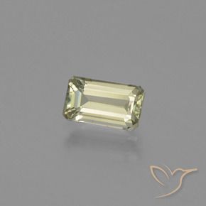 1.12 ct Yellow Color-Change Diaspore Stone, Natural Color-Change Diaspore in Octagon Facet Shape for Sale