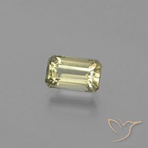 1.25 ct Yellow Color-Change Diaspore Stone, Natural Color-Change Diaspore in Octagon Facet Shape for Sale