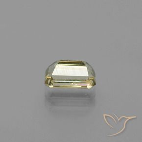 Color-Change Diaspore Gemstone in 7.5 x 4.5 mm Size for Sale, Color-Change Diaspore Stone in Light Yellow Color