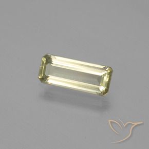 1.17 ct Yellow Color-Change Diaspore Stone, Natural Color-Change Diaspore in Octagon Facet Shape for Sale