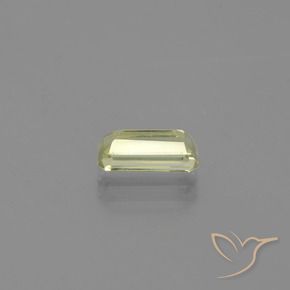 Color-Change Diaspore Gemstone in 8.5 x 4.3 mm Size for Sale, Color-Change Diaspore Stone in Light Yellow Color