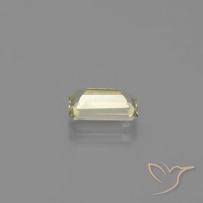 Color-Change Diaspore Gemstone in 8.9 x 5.2 mm Size for Sale, Color-Change Diaspore Stone in Light Yellow Color