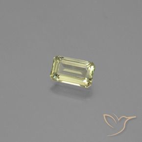 1.07 ct Yellow Color-Change Diaspore Stone, Natural Color-Change Diaspore in Octagon Facet Shape for Sale
