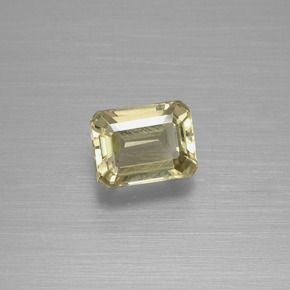 1.11 ct Yellow Color-Change Diaspore Stone, Natural Color-Change Diaspore in Octagon Facet Shape for Sale