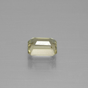 Color-Change Diaspore Gemstone in 6.5 x 4.9 mm Size for Sale, Color-Change Diaspore Stone in Light Golden Yellow Color