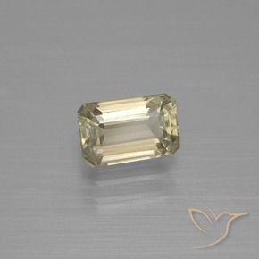 1.27 ct Yellow Color-Change Diaspore Stone, Natural Color-Change Diaspore in Octagon Facet Shape for Sale