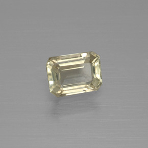 1.28 ct Yellow Color-Change Diaspore Stone, Natural Color-Change Diaspore in Octagon Facet Shape for Sale