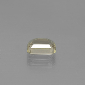 Color-Change Diaspore Gemstone in 7.3 x 5.3 mm Size for Sale, Color-Change Diaspore Stone in Light Yellow Color
