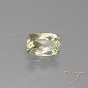 1.04 ct Yellow Color-Change Diaspore Stone, Natural Color-Change Diaspore in Cushion-Cut Shape for Sale
