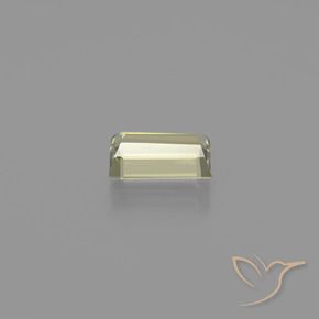 Color-Change Diaspore Gemstone in 8.8 x 4.9 mm Size for Sale, Color-Change Diaspore Stone in Light Yellow Color