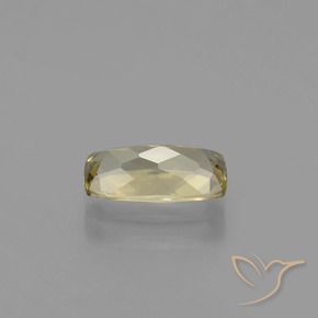 Color-Change Diaspore Gemstone in 9.6 x 4.9 mm Size for Sale, Color-Change Diaspore Stone in Light Yellow Color