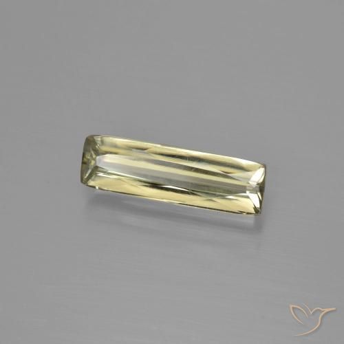 3.05 ct Yellow Color-Change Diaspore Stone, Natural Color-Change Diaspore in Cushion-Cut Shape for Sale