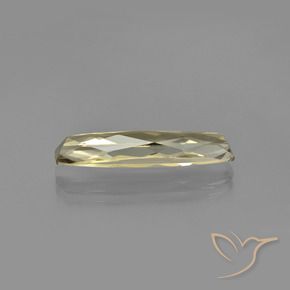 Color-Change Diaspore Gemstone in 21.1 x 4.9 mm Size for Sale, Color-Change Diaspore Stone in Pale Yellow Color