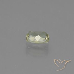 Color-Change Diaspore Gemstone in 7 x 5 mm (calibrated) Size for Sale, Color-Change Diaspore Stone in Light Yellow Color