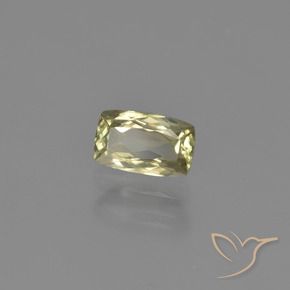 1.16 ct Yellow Color-Change Diaspore Stone, Natural Color-Change Diaspore in Cushion-Cut Shape for Sale