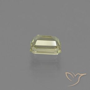 Color-Change Diaspore Gemstone in 6.1 x 4.5 mm Size for Sale, Color-Change Diaspore Stone in Yellow Green Color
