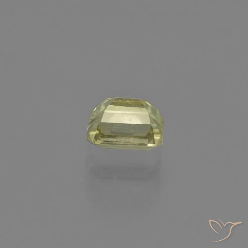 Color-Change Diaspore Gemstone in 6.1 x 4.5 mm Size for Sale, Color-Change Diaspore Stone in Medium Yellow Color